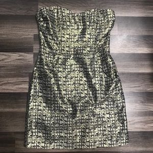 H&M Metallic Dress